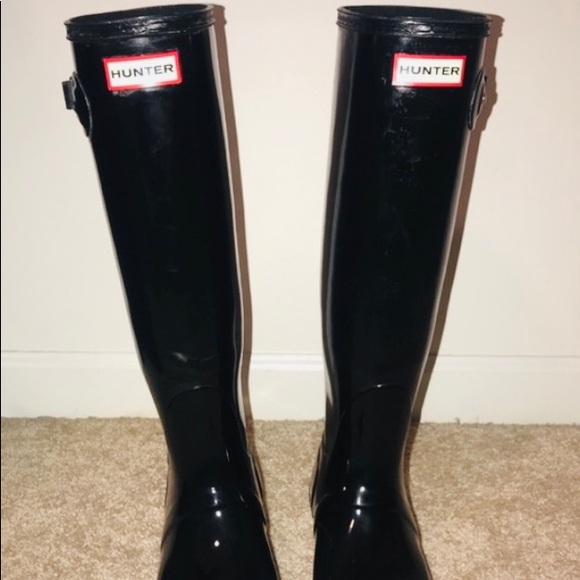 Hunter Rain Boots with Socks - Picture 5 of 6